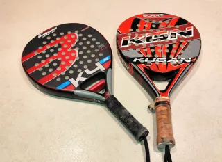 2 Raquetas de Pádel Bullpadel y Kugan