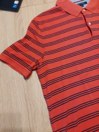 Polo Tommy Hilfiger Naranja Talla M
