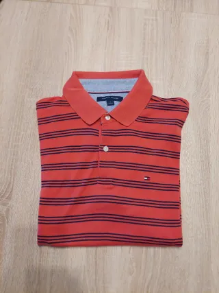 Polo Tommy Hilfiger Naranja Talla M