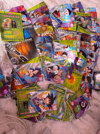 Lote cartas Dragon Ball +200
