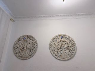 Decoración de pared de madera árbol vida madera ma