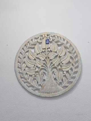 Decoración de pared de madera árbol vida madera ma