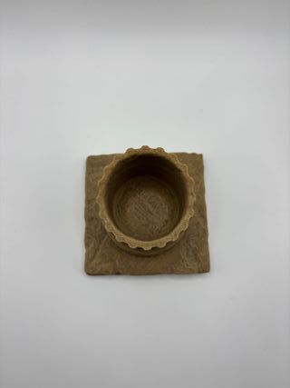 Ancient Greek Column Q-Tip Holder -Decor Organizer