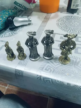 Piezas de ajedrez decorativas