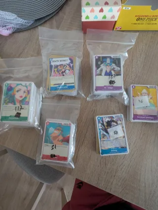 Lote Cartas One Piece OP01