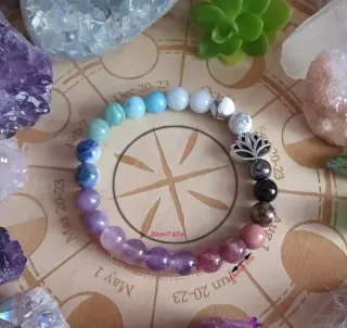 Pulsera anti ansiedad con piedras naturales