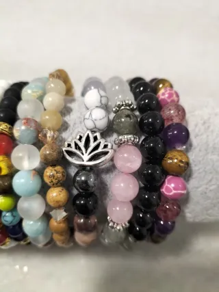 Pulsera anti ansiedad con piedras naturales