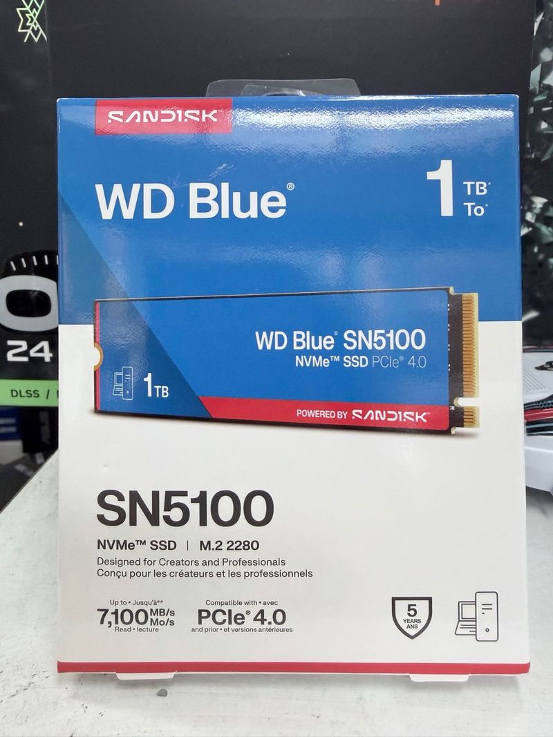 SSD M.2 NVMe 1TB WD SN5100 PCIe 4.0
