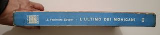 Libro L’ultimo dei Mohicani  del 1957
