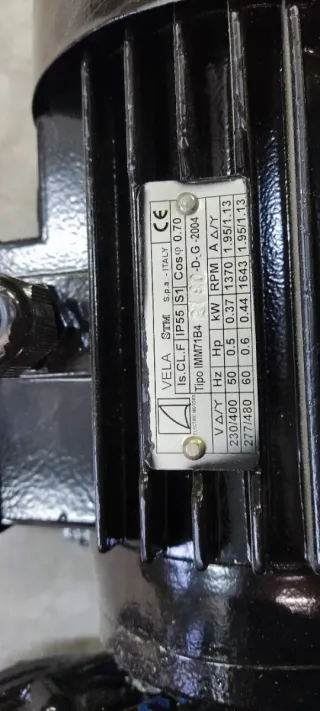 Motor reductor Encoladora Egurko Ortza