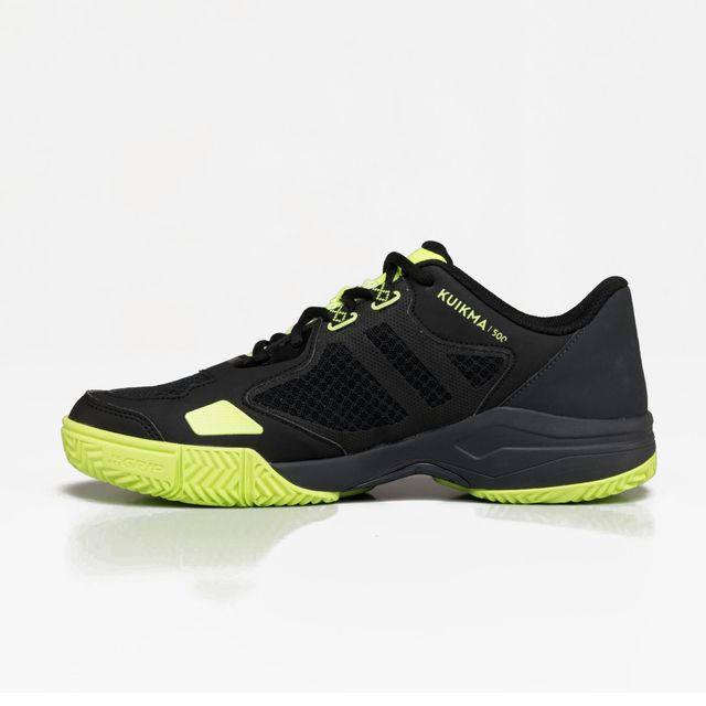 Zapatillas de pádel Hombre - Kuikma PS 500 Negro Amarillo
