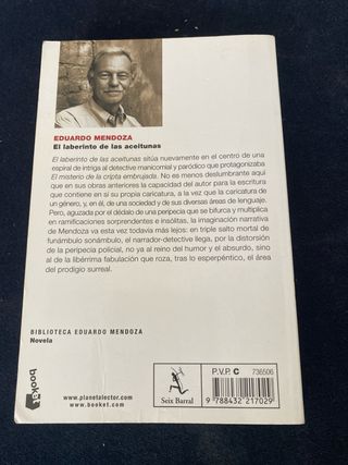Libro: El laberinto de las aceitunas