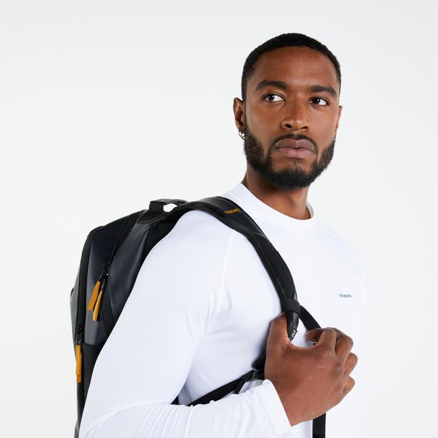 Mochila impermeable perlante náutica 25 litros negro