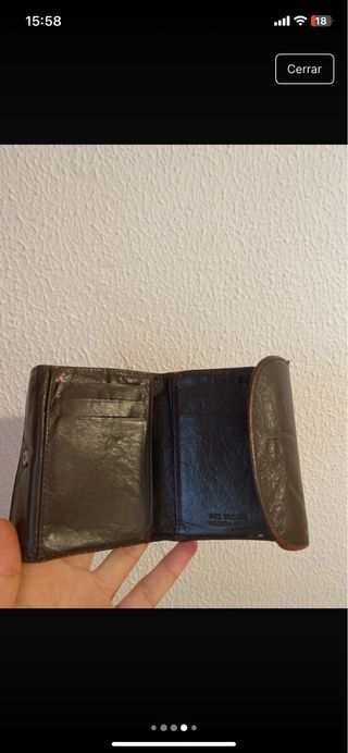 Cartera de Piel Hecha a Mano