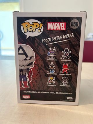 Funko Pop! Venom Poison Captain America 856