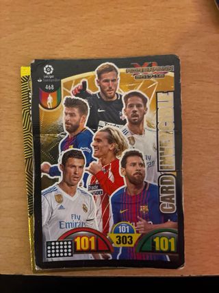 Carta Fútbol Panini