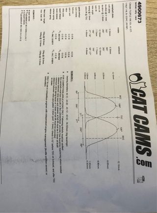 Árbol de levas Cat Cams Peugeot 106 Rallye nuevo