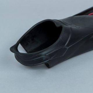 Aletas Natación Topfin Negro-Rojo