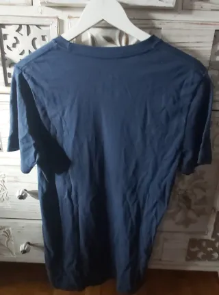 Camiseta FCB Manga Corta Azul