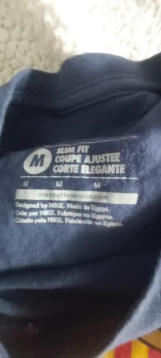 Camiseta FCB Manga Corta Azul