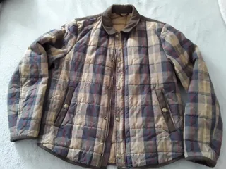 Anorak cuadros MANGO hombre