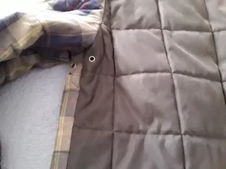 Anorak cuadros MANGO hombre