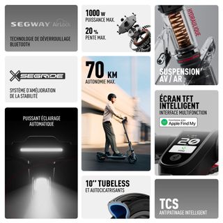 Patinete eléctrico Segway F3 E