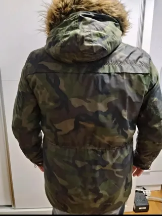 Cazadora Alcott Camuflaje Verde