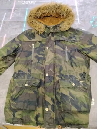 Cazadora Alcott Camuflaje Verde