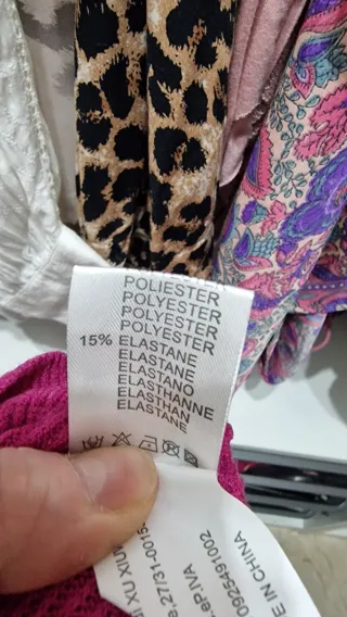 Jersey buganvilla cuello alto talla única de Heve