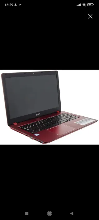 Ordenador portátil Acer n15q1 rojo