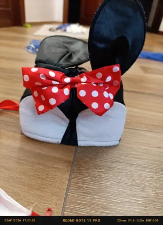 Costume Carnevale Topolina Bambina