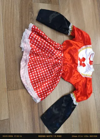 Costume Carnevale Topolina Bambina