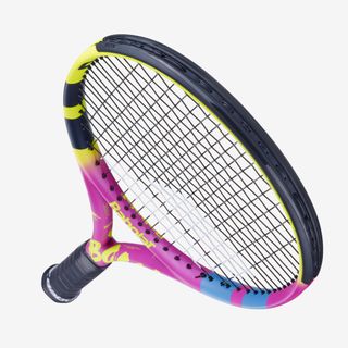 Raqueta de tenis adulto - Babolat Boost Rafa rosa amarillo