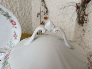 Zuppiera e Piatto Richard Ginori Floreale