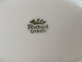 Zuppiera e Piatto Richard Ginori Floreale