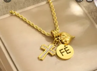 Collar Dama Acero Inoxidable