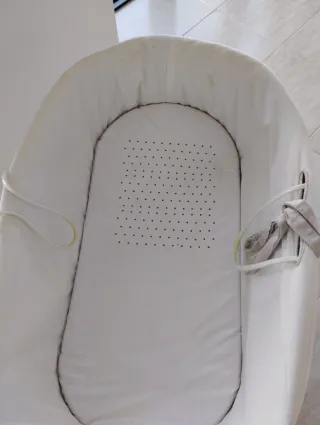 Capazo bebé con ruedas y soporte