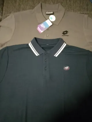 2 polos Lotto European Polo Club