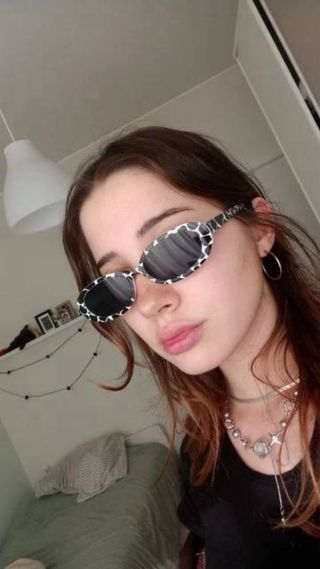 Lote par pack 2 Gafas Sol Mujer blanca negra