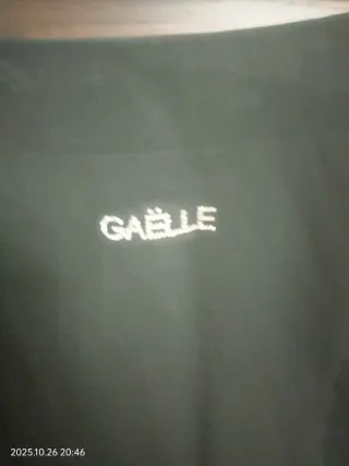 Vestito felpato GAELLE donna nero