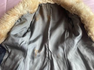 Cazadora blazer de piel negra