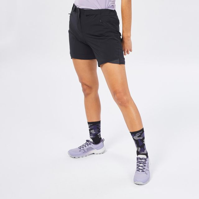 Pantalón desmontable de montaña y trekking Mujer Quechua