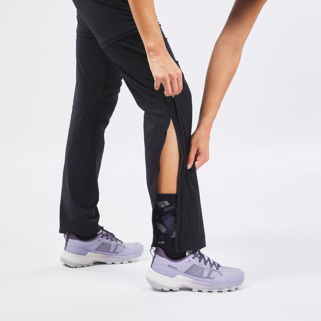 Pantalón desmontable de montaña y trekking Mujer Quechua