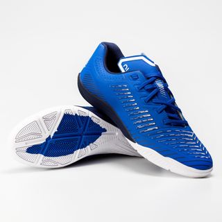 Zapatillas de fútbol sala GINKA 500 IN  adulto azul
