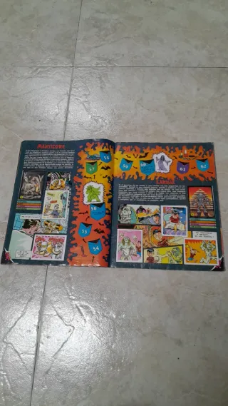 Álbum Monster in my pocket Panini