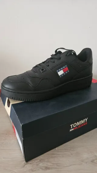 Sneakers Tommy Jeans Basket Retro Nere Tg 42