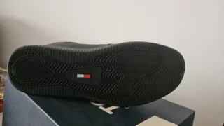 Sneakers Tommy Jeans Basket Retro Nere Tg 42