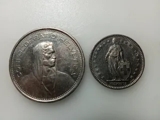 Monedas de Suiza