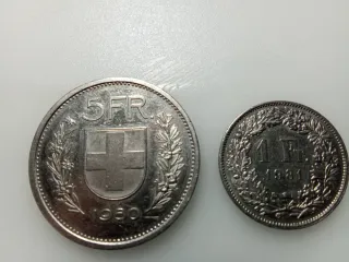Monedas de Suiza